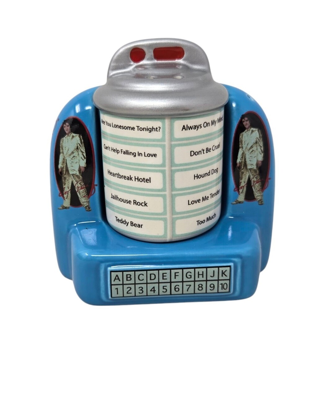 ELvis Presley Jukebox Salt & Pepper Shaker Set Signature Product 2006